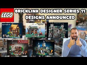 LEGO Bricklink Designer Program Series 11 Designs Revealed