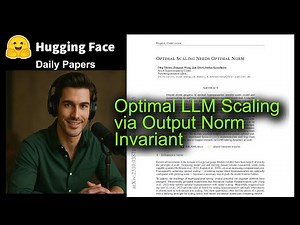 Optimal LLM Scaling via Output Norm Invariant