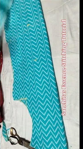 1 5 METER ME LONG KURTI KAISE BANAYE CUTTING AND STITCHING FOR BEGINNERS #shorts #youtubeshorts