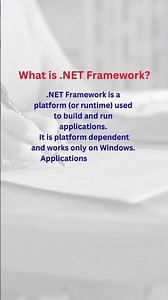 What is .Net framework?