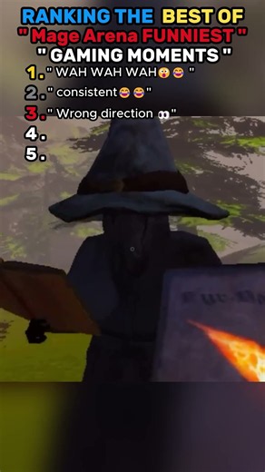 Ranking the funniest Mage Arena gaming Moments🧙🪄😂#Mage Arena#gaming#shorts
