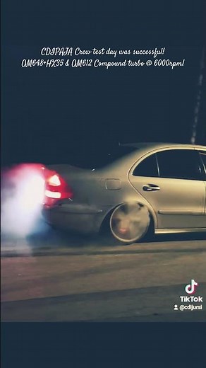 OM648 & OM612 Compound turbo test and tune day! #fyp #mercedes #diesel #turbo #w210 #w211 #OMmotor