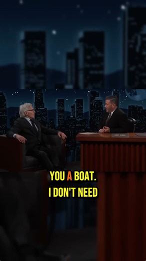 Harrison Ford to Jimmy Kimmel: "We'd have to strip down!"