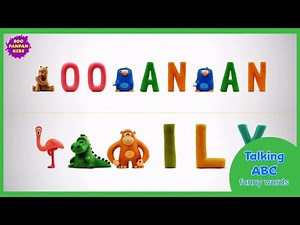 Talking ABC funny words|Boopanpankids
