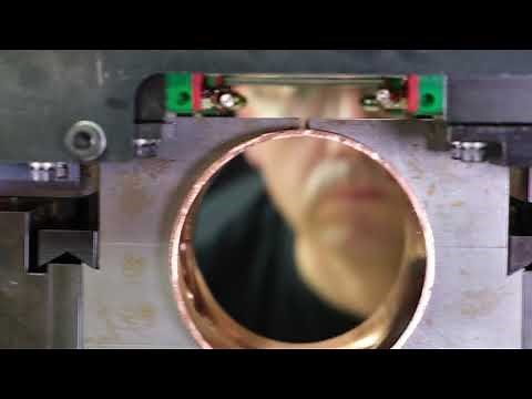 T-DRILL S-56 Collaring Machine for producing T-outlets on both straight and bent tubes