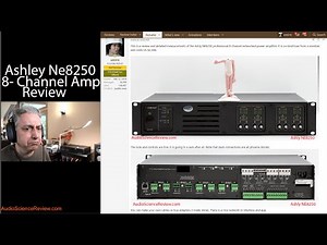 Ashly Ne8250 Professional Multichannel 8 Channel Amplifier Review