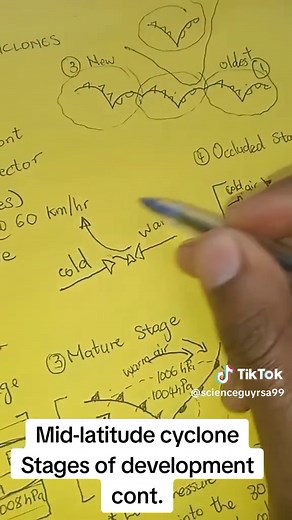 Exploring the Stages of Mid-Latitude Cyclone Development in Grade 12 Geography