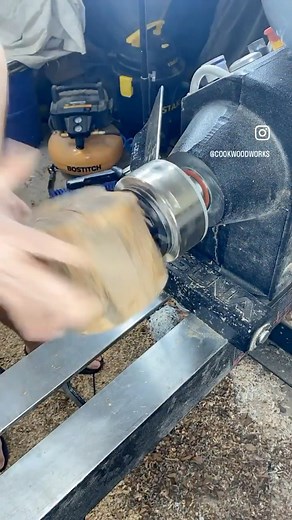 Shaping a waste block | Cook Woodworks - Woodturning