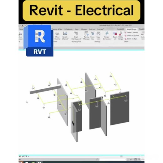 🏗️ Revit Electrical Modeling 👇 ⚡️When I started working on my first MEP project in Revit, I spent hours trying to connect cable trays, fix warnings, and make sense of electrical panels that never… | Amir Karami