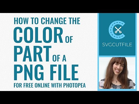 How to Change Part Of A Png To A Different Color For Free Online With Photopea
