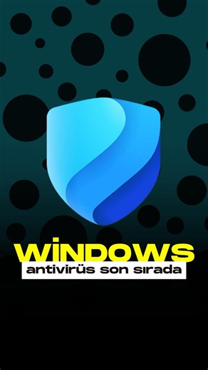 Windows antivirus protection is running true to form...