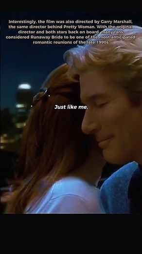 Julia Roberts & Richard Gere's Real Chemistry in Runaway Bride | Movie Facts #shorts