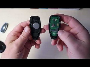 How do you change the key battery in a Ford Kuga