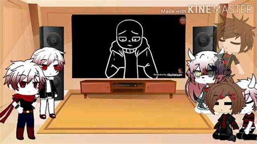 Underfell reacciona a: "Copycat ver.Frisk+Sans" y a memes animation