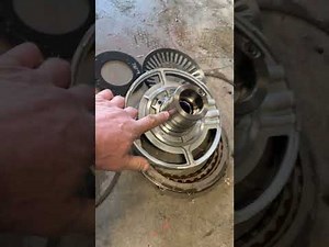 Ford F-350 Super Duty 4R100 transmission slipping gears 1-3 forward clutch & center carrier repair.