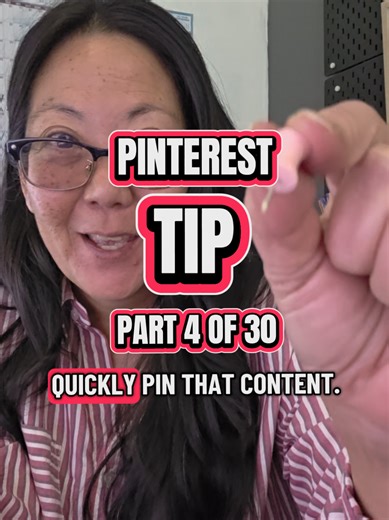 Pinterest Tips for Beginners Part 4 of 30! Make pinning on Pinterest super simple and under 5 minutes or less per day. Happy Pinning!