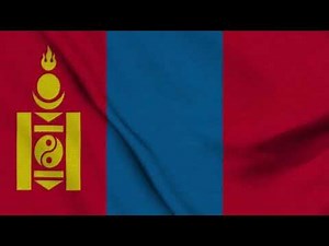 Flag and National Anthem of Mongolia