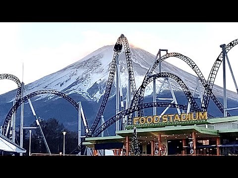 富士急ハイランドの最強コースターをイッキ見！ on-ride 4K POV (乗車映像)