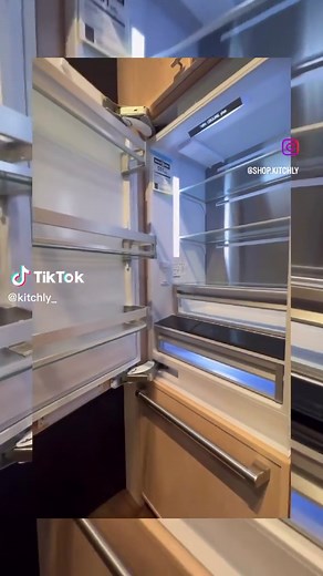 Upgrade your kitchen with a touch of elegance! The ZLINE panel ready fridge from Kitchly blends seamlessly into your kitchen design, offering the perfect balance of form and function 🌟 #Kitchly #KitchenAppliances #PanelReadyFridge #ZLINE #kbis2023 #charlottenc #kitchenupgrades #homereno #homesweet #panelreadyappliances #moderndesign #modernkitchendesign #lightwood #lightandairy #scandinaviandesign #anthrohome #zlinekitchen