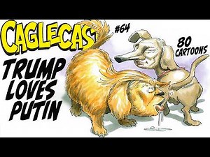 TRUMP LOVES PUTIN! 80 Funny Cartoons about the Bromance of the Two Lovesick Dictators