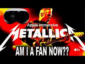 METALLICA ON THE APPLE VISION PRO