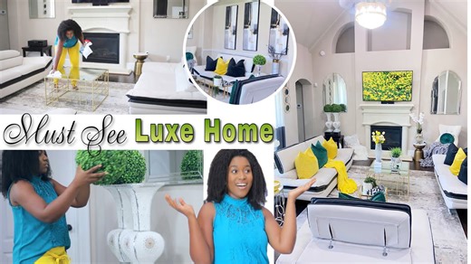 Chic Modern Glam Living Room Makeover – Full Reveal