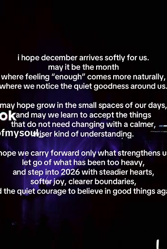 lately i’ve been learning that we don’t always need big changes to feel better. sometimes we just need a month that arrives softly, a pace that’s a little kinder, and moments that remind us we’re not as alone as we think. if this year felt heavy in some places, i hope december gives us room to breathe again. i hope “enough” feels closer, hope feels warmer, and accepting what we cannot change feels a little less painful. and somewhere in those quiet moments i keep remembering what taylor swift si