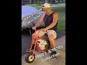 "Rare Vintage Minibikes You've Never Seen (1960s-1970s Collection)"