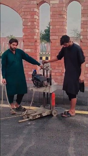 Coring of Asphalt wearing course