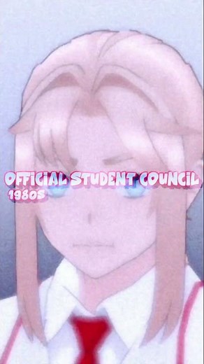 Student Council 1980s Yandere Simulator edit 💚🩶🤍🩷💛 #StudentCouncil1980s