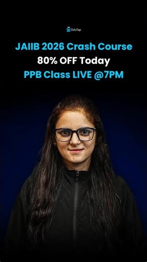 JAIIB May 2026 Crash Course | 60 Live Classes + PYQs + Mock Tests | PPB Class Join Today 7 PM