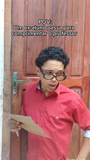 vai lá comprimentar seu professor kakakaka #escola #humor #colegio #fy