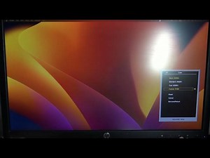 HP Compaq LA2306x How To Change Color Preset