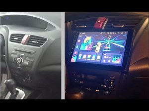Honda Civic 9th generation Android Carplay Radio Install. Tutorial. Step by Step
