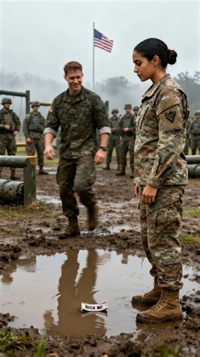 He thought he was breaking a soldier by throwing her identity in the mud. He thought her silence was submission, a weakness he could exploit in front of everyone. But in the suffocating Carolina air, under the watch of twenty-two others, a single moment of casual cruelty wasn't an ending—it was a reckoning he never saw coming. The air at Fort Sheridan hung thick and heavy, smelling of Carolina pine and the damp, black earth left behind by a morning squall. It was the kind of air you could almost