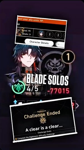 IS THIS THE HARDEST EVENT EVER MADE ? #blade #hsr #honkaistarrail #cwackoncrack #fxyoeditz