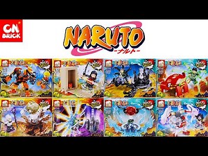 Unoffical LEGO NARUTO ナルト JX90109 UNOFFICAL LEGO SPEED BUILD