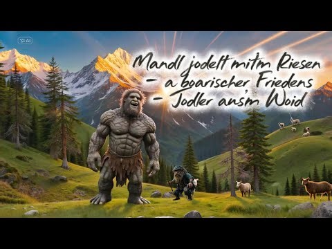 Mandl yodels with the giant – a Bavarian peace yodel from the forest