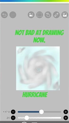 hurricane drawing by me