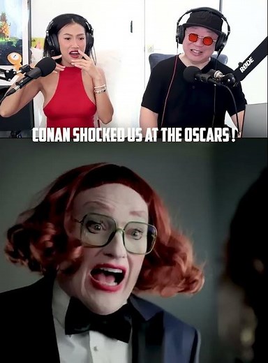 Conan O'Brien as Aunt Gladys From Weapons - Oscars 2026 Mad Skit