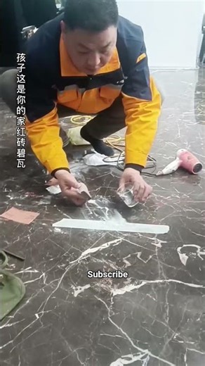 Ceramic Tile Patching Made Simple Home Repair Hack #viral