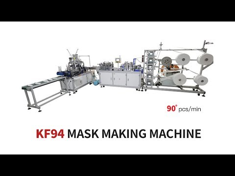 KF94 Mask Making Machine Korean | Full Automatic Mask Making Machine Design