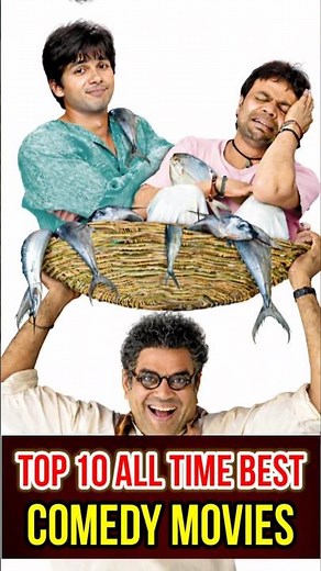 Top 10 Best Bollywood Comedy Movies | All Time Best Hindi Comedy Films 😂 #movie #shorts