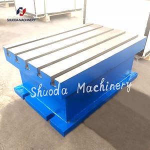 [Hot Item] High-Quality Cast Iron Rocker Drill Square Box, Customizable Operating Table to Meet Various Working Conditions