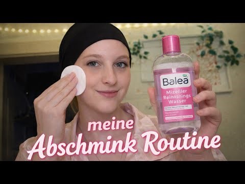 Abschmink Routine