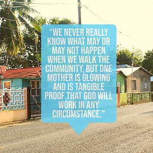 The D.R. staff team started community walks where the families call home, leading prayer walks, meeting the parents, asking how they can pray for them, and developing rapport through conversation. Recently, one of these prayer walks resulted in a life-changing moment for one mother. Go to https://back2back.org/2023/07/bringing-his-kids-back/ to read the full story. | Back2Back Ministries