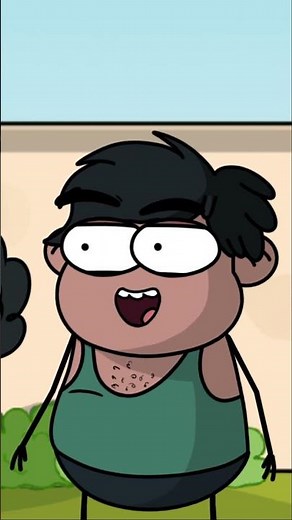 animated cartoon joke #animation #jokes #friends #humor