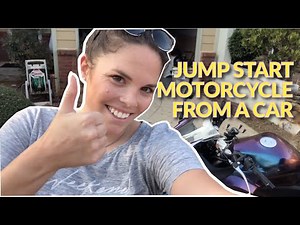 How To Jumpstart a Motorcycle With a Car