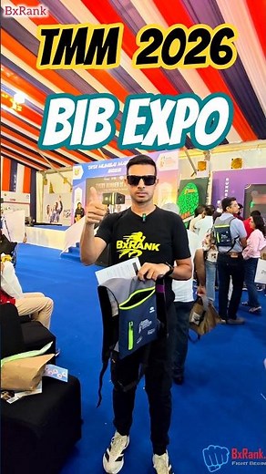 TMM 2026 Bib Collection Expo | What You Get in Tata Mumbai Marathon Expo | Live Updates #bxrank