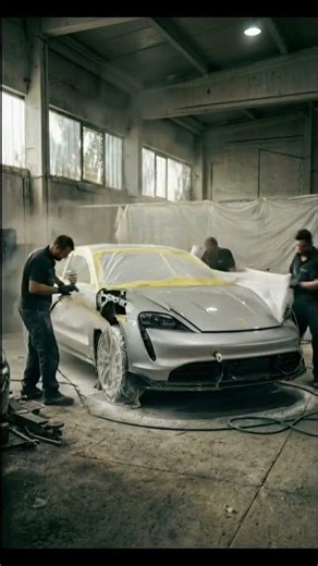 Old Porsche Taycan Restored to Factory-Fresh Luxury | Full Cinematic Car Restoration